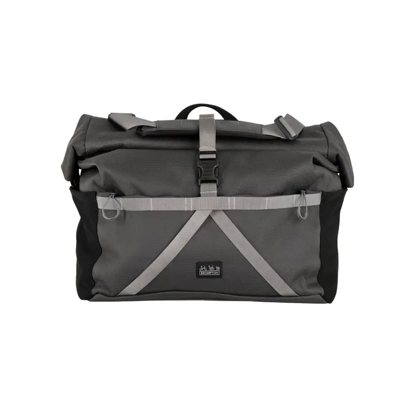 Balfes Bikes Brompton Borough Roll Top Bag Large in Dark Grey | Free postage over £30, £10 off first order, price match & 0% finance.